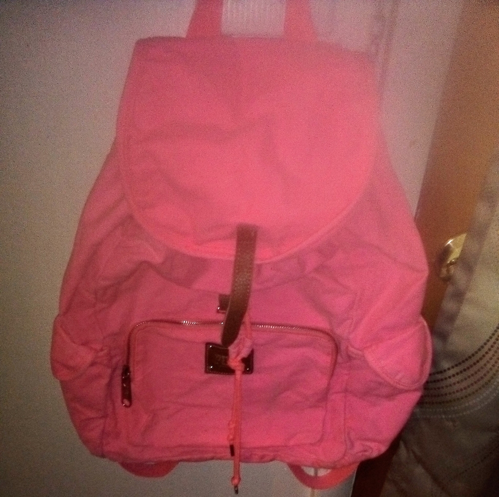 Pink Victoria's Secret bookbag
